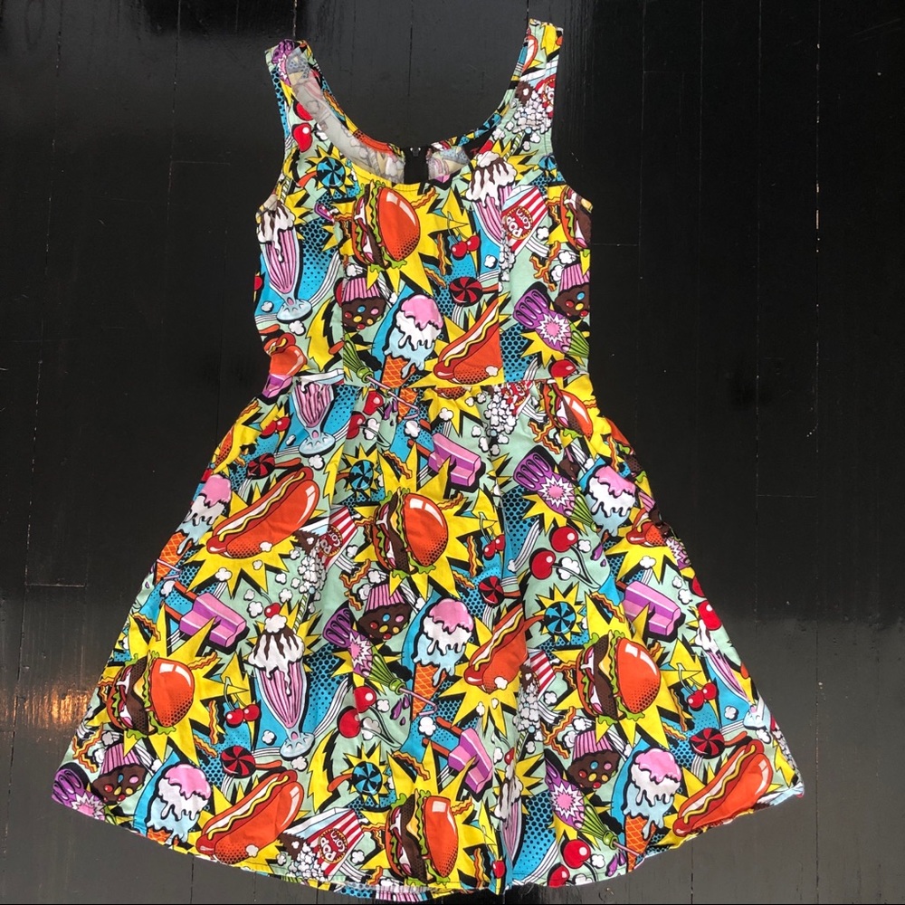 ModCloth Snack Dress 🍿 🌭 🍔 🍒 🍦